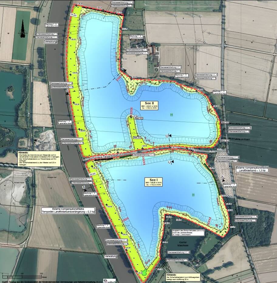7 Erweiterung des Bodenabbaus zwischen Landesbergen und Leese IDN-Projekt 5250
