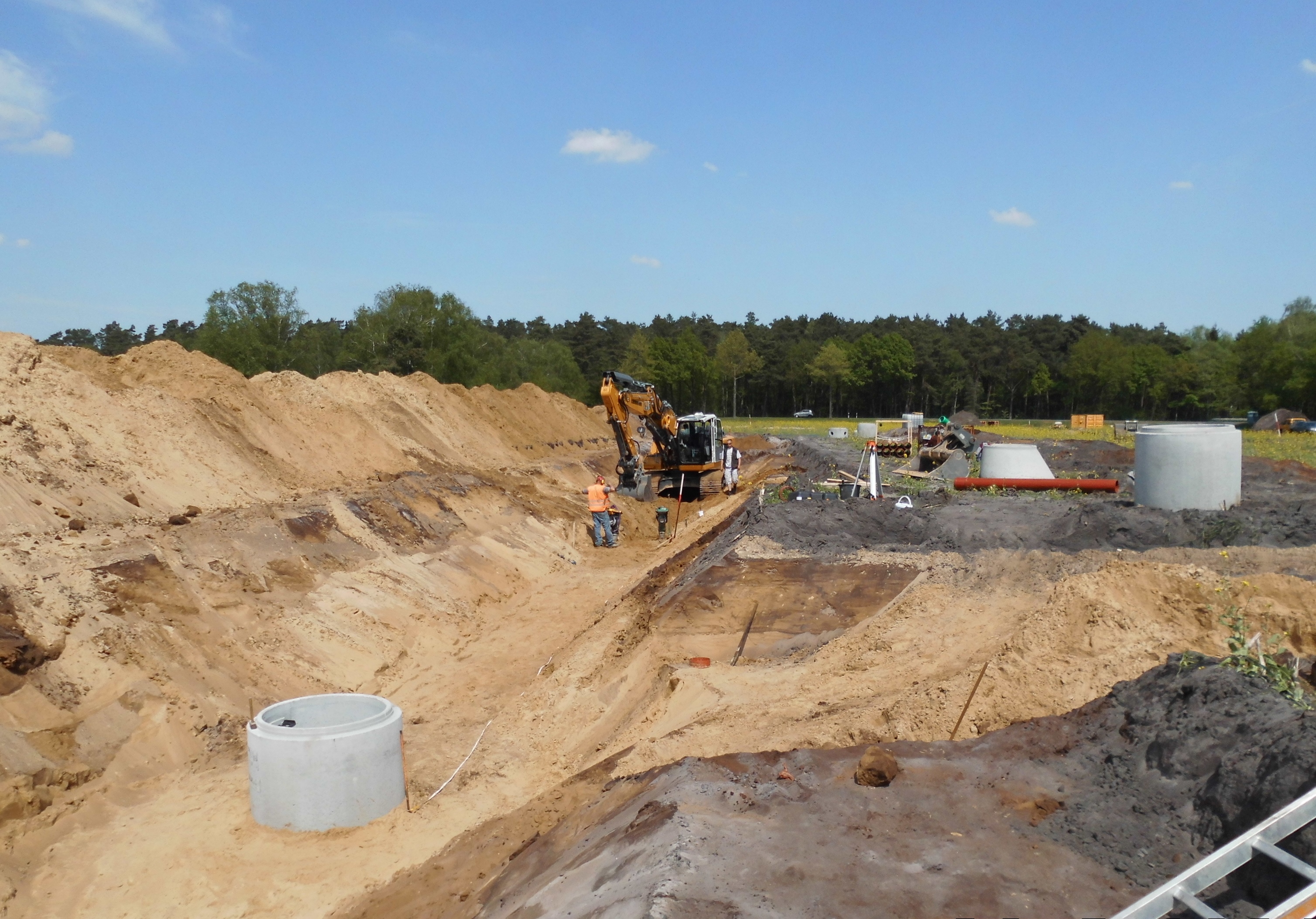 Erschließung Baugebiet Scheeßeler Weg in der Gemeinde Brockel IDN-Projekt 5397