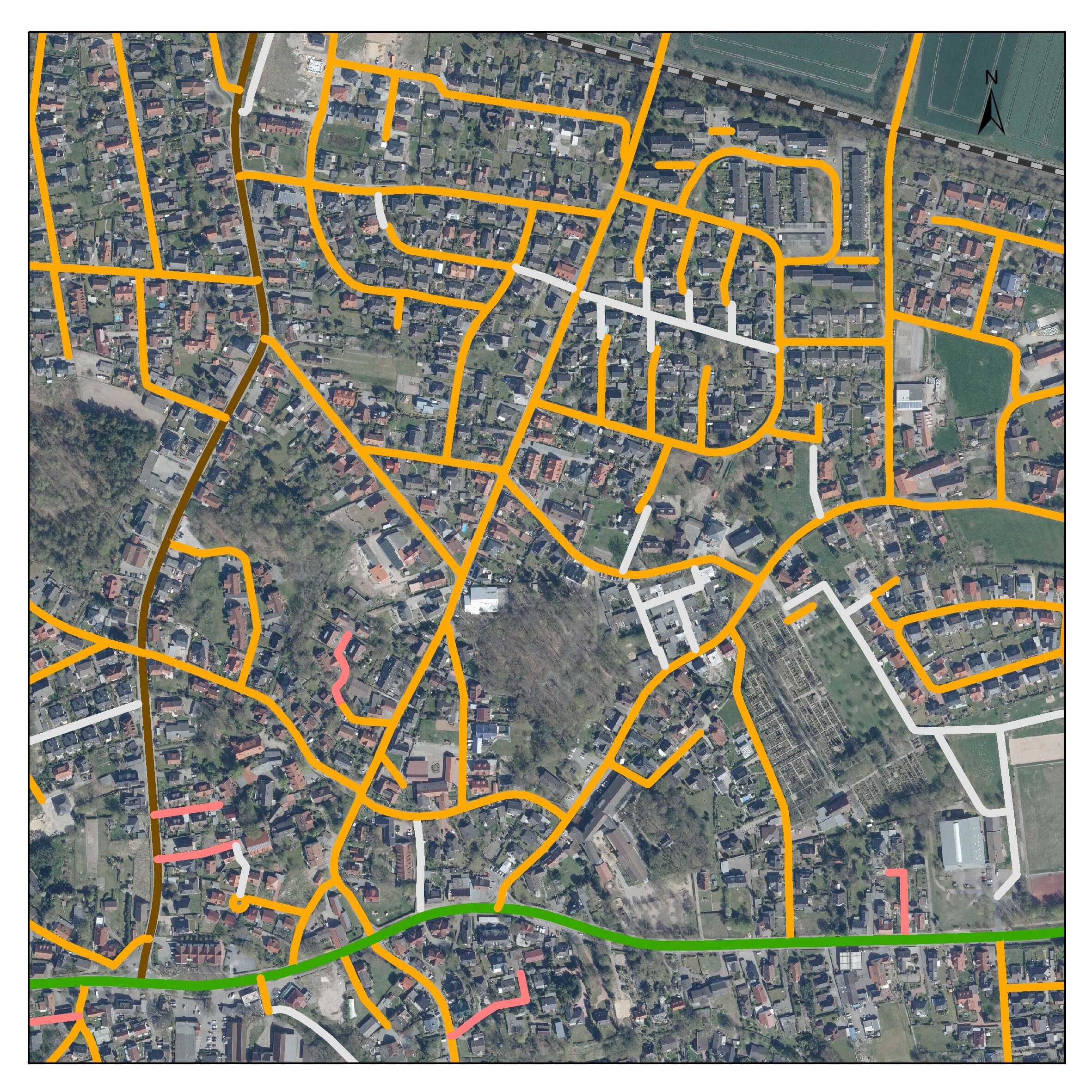 Straßenkataster in Achim - IDN Referenz